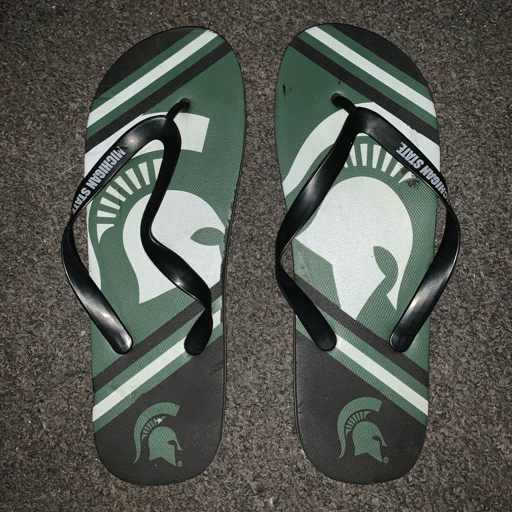 Michigan State Spartans Sandals